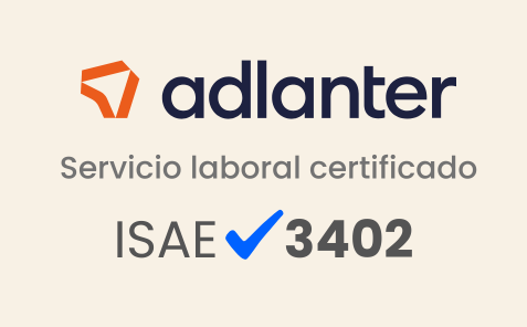 Certificación laboral ISAE 3402Certificación laboral ISAE 3402