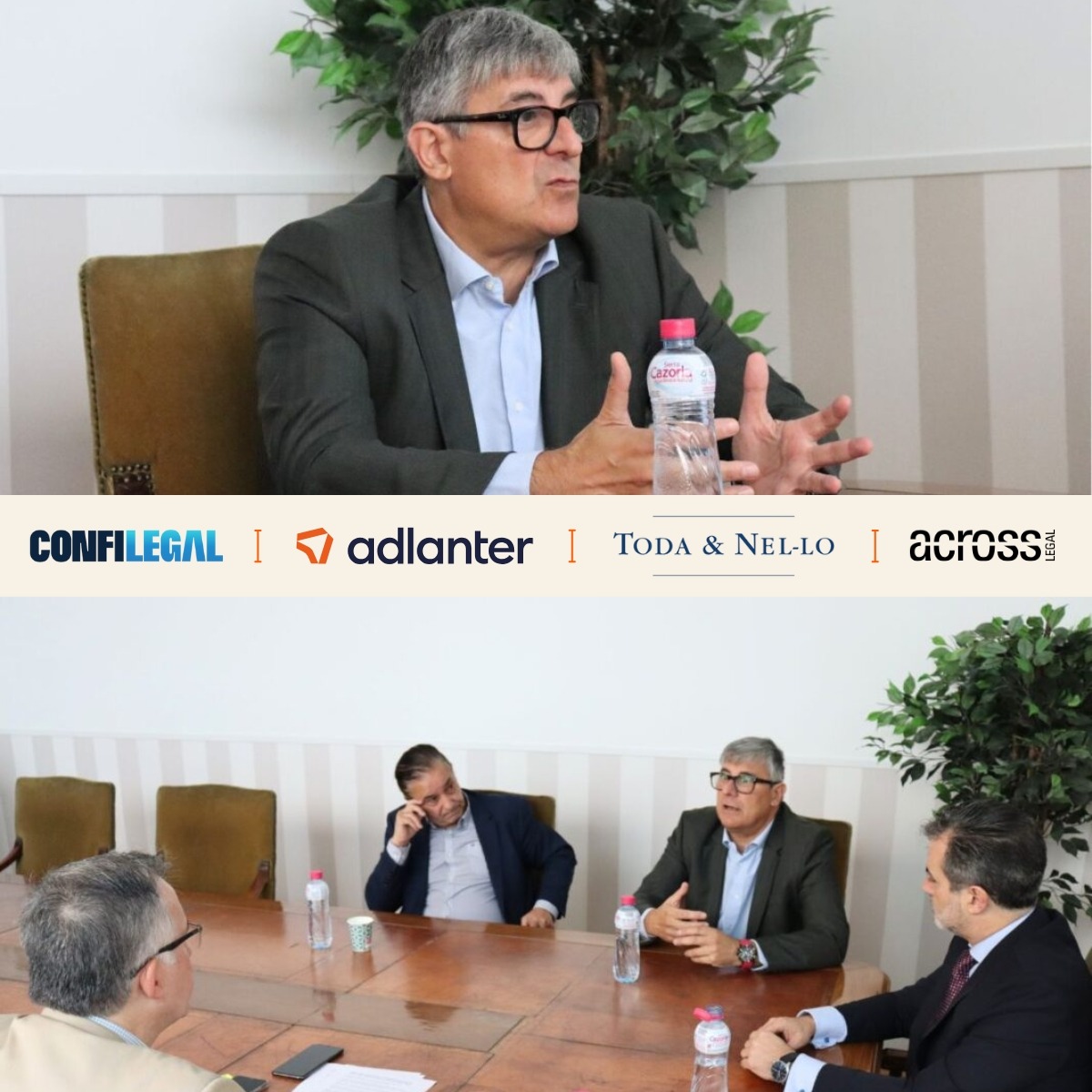 José Luis Rivas en la mesa redonda de Confilegal