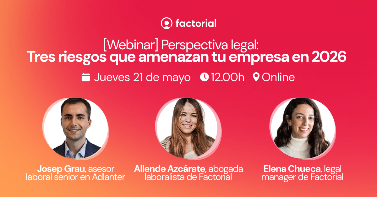 Ponentes webinar compliance laboral 2026