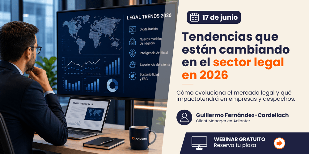Tendencias que están cambiando en el sector legal 2026